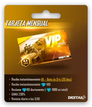 Tarjeta Mensual